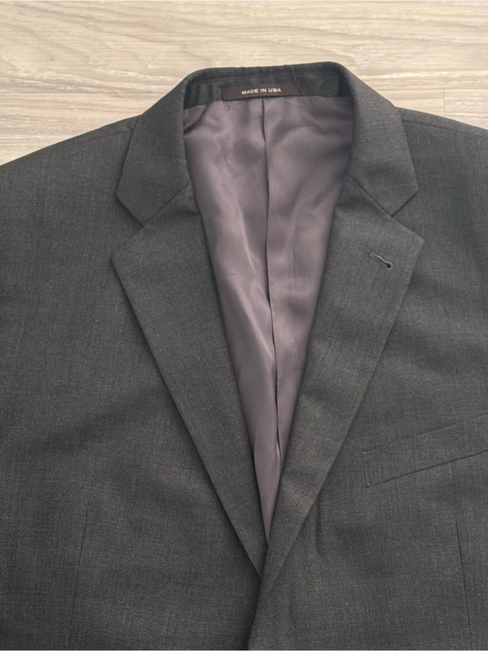 Joseph Abboud Men's Dark Charcoal Gray Sport Coat Blazer